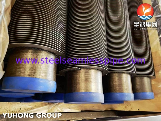 অ্যালগরি স্টিল ASME SA335 P91 হাই ফ্রিকোয়েন্সি ওয়েল্ডিং ফিন টিউব হিটার জন্য