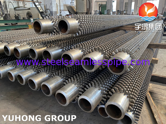 ASTM A213 T9 অ্যালগরি স্টীল স্টাফড ফিন টিউব ফার্নেস