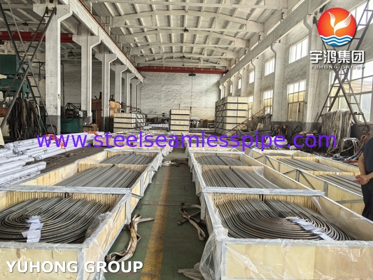 স্টেইনলেস স্টীল তাপ এক্সচেঞ্জার টিউব ASME SA213 TP304L ASTM A262 প্র্যাকটিস E