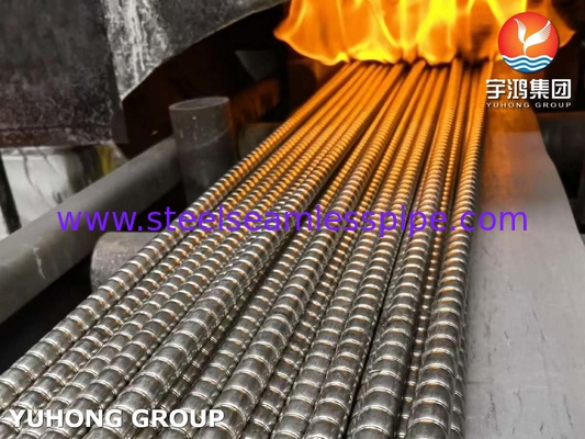 ASME SA312 / ASTM A312 TP310S তাপ এক্সচেঞ্জারের জন্য গলিত ফিন টিউব