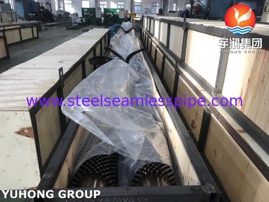 অ্যালগ্রিড স্টীল ASME SA335 P9 হিটার জন্য সিউমলেস স্টাফড ফিন টিউব