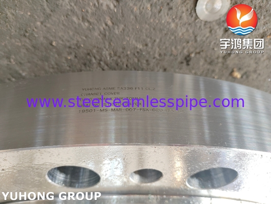 ASME SA336 F11 Cl2 চ্যানেল কভার পেট্রোকেমিক্যালস হাইড্রোজেনেশন রিঅ্যাক্টর জন্য বড় কাঠামো