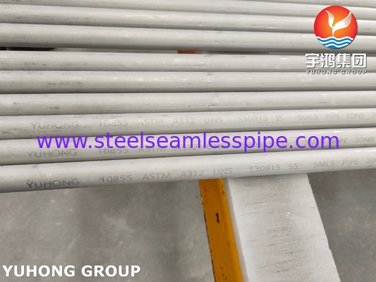 স্টেইনলেস স্টীল SEAMLESS পাইপ UNS 30815 253MA 1.4835 পাইপ