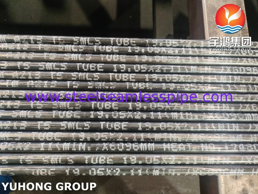 ASTM A213 T5 K41545 তাপ এক্সচেঞ্জার সরঞ্জামের জন্য সিউমলেস ক্রোমিয়াম মলিবডেনাম অ্যালগ্রি স্টিল টিউব