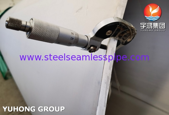 ASTM A358 / ASME SA358 TP316L স্টেইনলেস স্টীল ঢালাই পাইপ রসায়ন প্রকল্পের জন্য pickled এবং Annealed