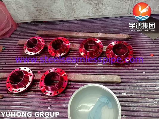 উচ্চ তাপমাত্রা অ্যাপ্লিকেশনের জন্য ASTM B564 N10276 নিকেল অ্যালোয় স্টীল ভাস্কর্য ফ্ল্যাঞ্জ B16.5