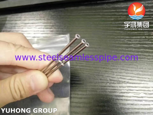 যথার্থ স্টেইনলেস স্টীল 304 316L ক্যাপিলারি টিউব মেডিকেল ডিভাইসের জন্য কাস্টমাইজড ফ্ল্যাশড টিউব