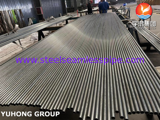 ASTM A268 TP405 তাপ চিকিত্সা সরঞ্জাম জন্য Ferritic এবং Martensitic স্টেইনলেস স্টীল seamless টিউব