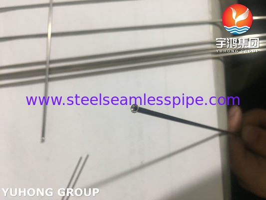 যথার্থ স্টেইনলেস স্টীল 304 316L ক্যাপিলারি টিউব মেডিকেল ডিভাইসের জন্য কাস্টমাইজড ফ্ল্যাশড টিউব