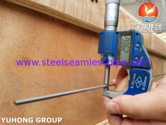 11G 3MM মেডিকেল স্টেইনলেস স্টীল 304 ক্যাপিলারি টিউব ফর ইগল টিউব উত্পাদন, ISO9626