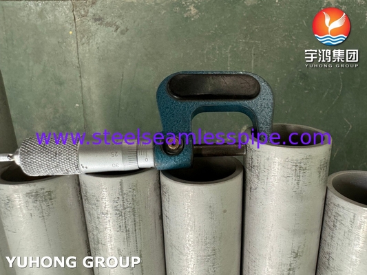 ASTM B407 UNS N08811 / DIN 1.4958 নিকেল অ্যালোয় টিউব সিউমলেস ইনকলোয় 800HT টিউব