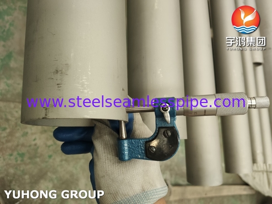 EN10216-5 D2/T1 1.4404 316L নিম্ন কার্বন স্টেইনলেস স্টীল seamless টিউব