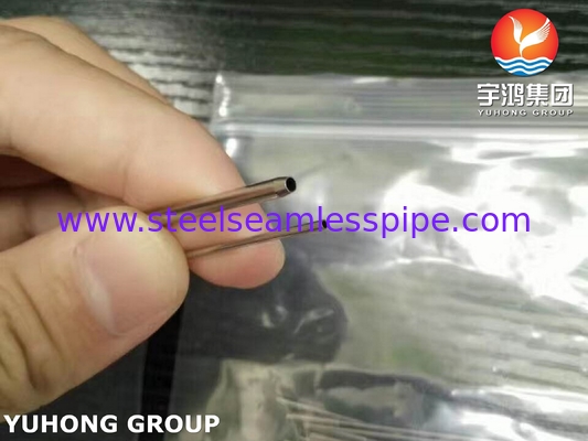 স্টেইনলেস স্টীল ৩০৪ ৩১৬ ক্যাপিলারি টিউব কাস্টমাইজড নন-স্ট্যান্ডার্ড ইলেক্ট্রোড টিউব লিথিয়াম ব্যাটারির জন্য