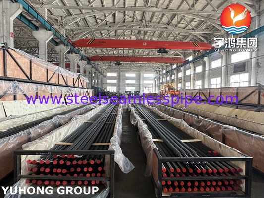 ASME SA213 T22 গরম এক্সচেঞ্জার এবং এয়ার কুলারের জন্য টিউব সহ Serrated Fin