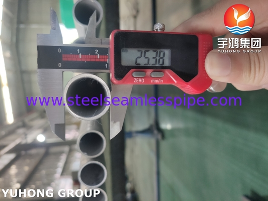 ASTM A249 TP316Ti স্টেইনলেস স্টীল ঢালাই টিউব, পেট্রোকেমিক্যাল, তাপ এক্সচেঞ্জার তেল এবং গ্যাস