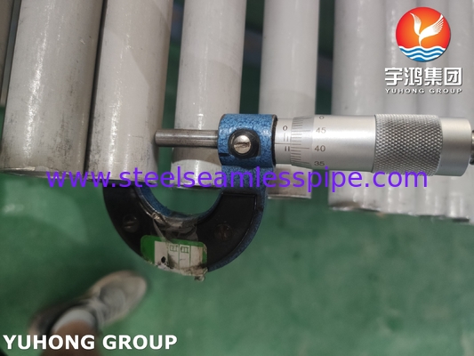 ASTM A249 TP316Ti স্টেইনলেস স্টীল ঢালাই টিউব, পেট্রোকেমিক্যাল, তাপ এক্সচেঞ্জার তেল এবং গ্যাস