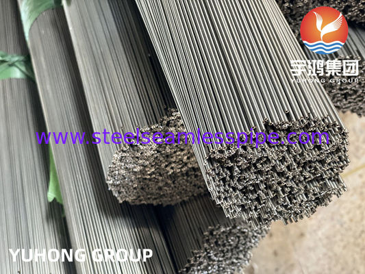 চিকিৎসা ও নির্ভুল যন্ত্রপাতির জন্য 304/316/316L স্টেইনলেস স্টিলের কৈশিক নল