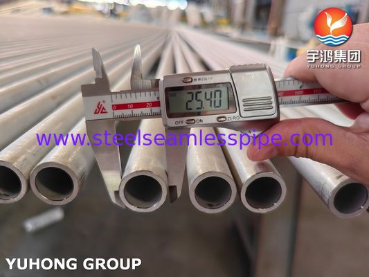 ASME SA213 TP304 S30400 স্টেইনলেস স্টিল সিমলেস টিউব বয়লারের জন্য