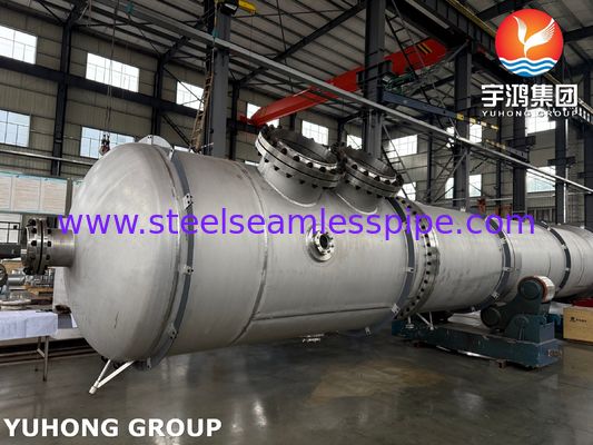 নিম্ন তাপমাত্রা সেপারেটর প্রেসার ভেসেল ASME স্ট্যান্ডার্ডস কার্বন স্টিল / স্টেইনলেস স্টিল ক্ল্যাডিং উপাদান