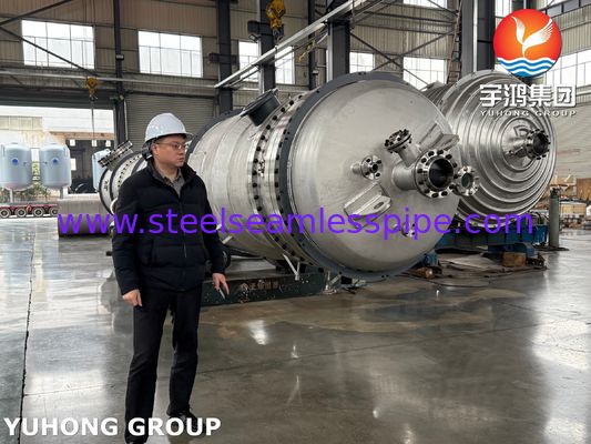 নিম্ন তাপমাত্রা সেপারেটর প্রেসার ভেসেল ASME স্ট্যান্ডার্ডস কার্বন স্টিল / স্টেইনলেস স্টিল ক্ল্যাডিং উপাদান