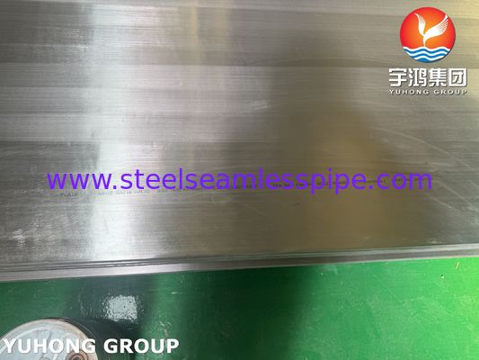 বিস্ফোরক ক্ল্যাড প্লেট ASME SA516 Gr.70 কার্বন স্টিল ক্ল্যাডিং ASME SB127 মোনেল 400