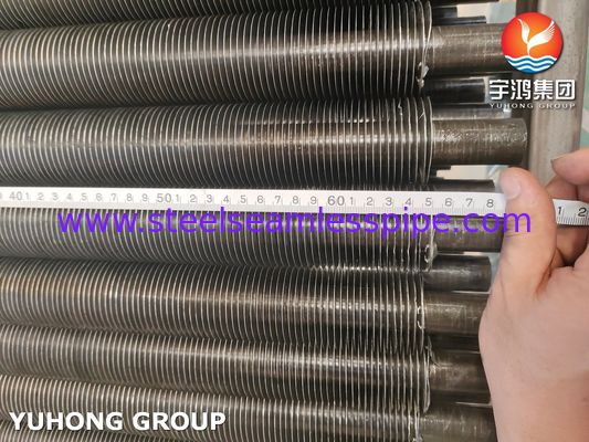 এএসটিএম এ১৭৯ কার্বন স্টিল সিউমলেস টিউব এয়ার কুলারের জন্য এমবেডেড ফিন টিউব