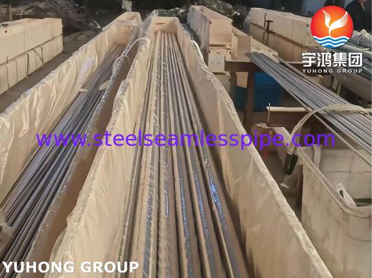 ASME SA312 TP310S স্টেইনলেস স্টিল উজ্জ্বল অ্যানিল্ড বিরামহীন পাইপ পেট্রোকেমিক্যাল পাইপলাইনের জন্য