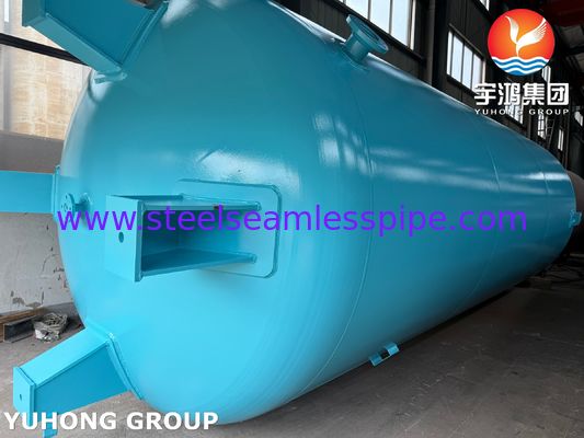 ASME SA516 GR.70 ঢালাই চাপপূর্ণ পাত্র, যা কঠিন শিল্প পরিবেশের জন্য তৈরি, ASME VIII IBC 2018 ASCE 7 NACE অনুযায়ী