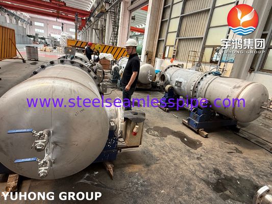 T22 গ্যাস-গ্যাস তাপ এক্সচেঞ্জার BEP টাইপ ASME VIII ডিভিশন 2 ক্লাস 2