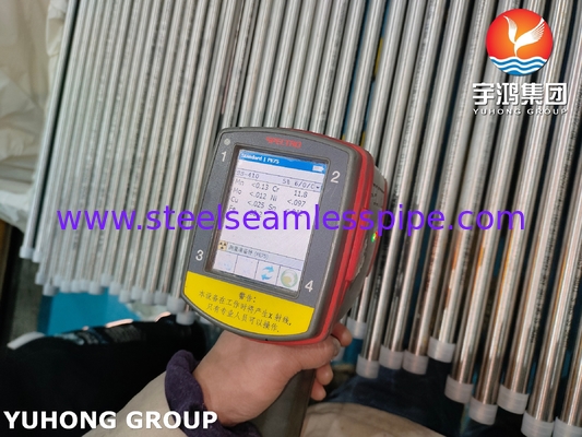 ASTM A268 TP410 স্টেইনলেস স্টিল সীমলেস টিউব উজ্জ্বল অ্যানিল্ড হিট এক্সচেঞ্জার টিউব