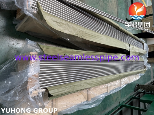 ASME SB111 UNS C71500 তামা নিকেল টিউব CuNi 70/30 সিউমলেস কনডেন্সার টিউব
