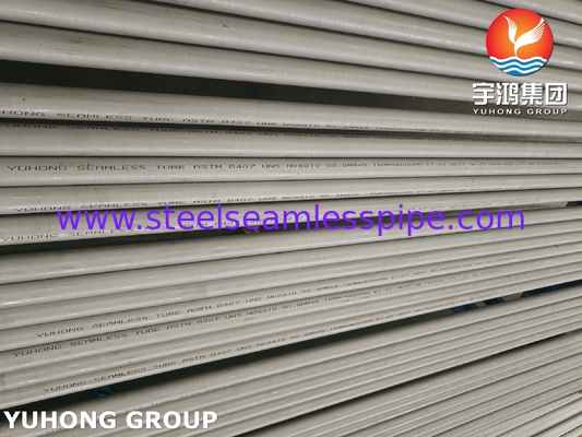 B407 N08810 Incoloy 800H নিকেল খাদ ইস্পাত Seamless Tube End Type Plain End For Superheaters And Furnace সুপারহিটার এবং চুল্লি জন্য