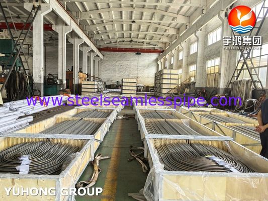 স্টেইনলেস স্টীল তাপ এক্সচেঞ্জার ইউ বাঁক টিউব A213/SA213 TP304L উজ্জ্বল অ্যানিলড BA সিউমলেস গ্রেড TP304L / UNS S30403