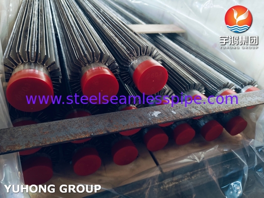 ASTM A213 TP316L তৈল কুলার রেফ্রিজারেশন সিস্টেমের জন্য অনুদৈর্ঘ্য ওয়েল্ডিং ফিন টিউব