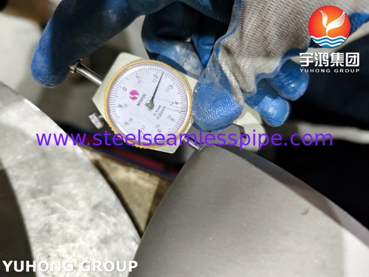ASTM A403 / ASME SA403 WP321H স্টেইনলেস স্টীল ফিটিং সিউমলেস 180° এলকোট B16.9