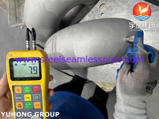 এএসটিএম এ৪০৩ ডব্লিউপি৩০৪এইচ স্টেইনলেস স্টীল ফিটিং শর্ট রেঞ্জ এলকোড বট ওয়েল্ডেড সিউমলেস বি১৬9