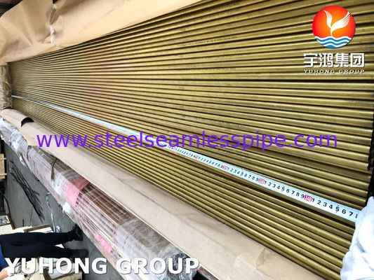 কুপার অ্যালোয় টিউব B111 C68700 O61 সমুদ্রের জল তাপ এক্সচেঞ্জারের জন্য অ্যালুমিনিয়াম ব্রাসের অ্যালুমিনিয়াম ব্রাসের নমনহীন টিউব