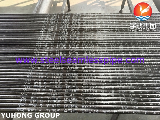 ASME SA334 Gr 6 কম তাপমাত্রা সার্ভিস জন্য seamless নিকেল খাদ ইস্পাত টিউব