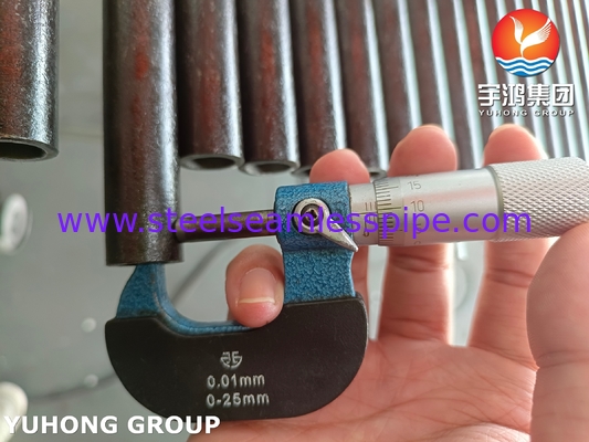 ASME SA334 Gr 6 কম তাপমাত্রা সার্ভিস জন্য seamless নিকেল খাদ ইস্পাত টিউব