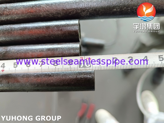 ASME SA334 Gr 6 কম তাপমাত্রা সার্ভিস জন্য seamless নিকেল খাদ ইস্পাত টিউব