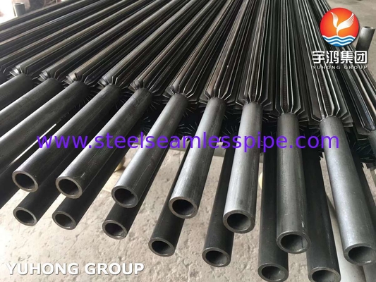 ASTM SA210 Gr A1 উত্তাপ এক্সচেঞ্জারের জন্য কার্বন ইস্পাত ফিনের সাথে লম্বা ফিন টিউব