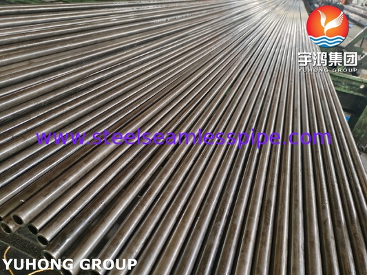 ASTM A210 / ASME SA210 Gr A1 বয়লার ন্যূনতম প্রাচীরের জন্য সিউমলেস মিডিয়াম কার্বন ইস্পাত টিউব