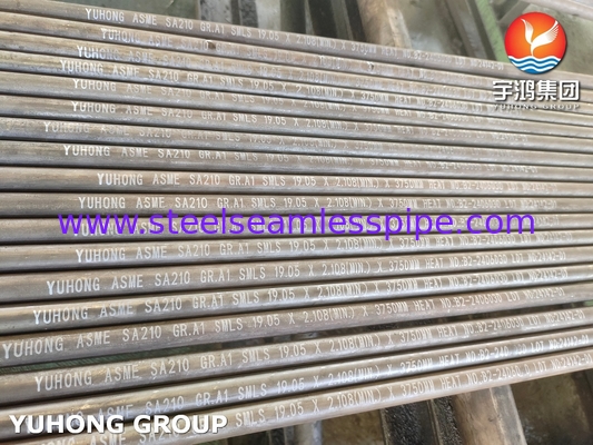ASME SA210 গ্রেড A1 কার্বন ইস্পাত সিউমলেস বয়লার টিউব এবং সুপারহিটার টিউব