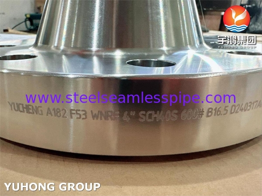 ASTM A182 F53 UNS S32750 WNRF ফ্ল্যাঞ্জ ASME B16.5 ক্লাস 150-2500