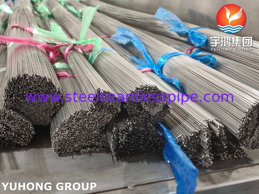 ক্যাথেটারগুলির জন্য ISO9626 SS304 মেডিকেল স্টেইনলেস স্টিল কৈশিক টিউব