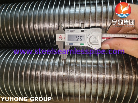 ASTM A335 P22 HFW করাতযুক্ত পাখাযুক্ত টিউব 11-13Cr তাপ বিনিময়কারীর জন্য