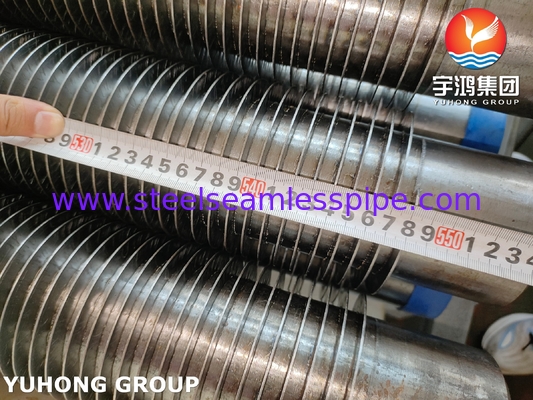 ASTM A335 P22 HFW করাতযুক্ত পাখাযুক্ত টিউব 11-13Cr তাপ বিনিময়কারীর জন্য