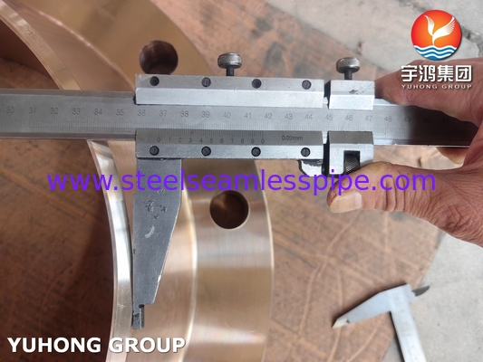 ASTM B283 C70620 কপার নিকেল খাদ ফ্ল্যাঞ্জ মেরিন অ্যাপ্লিকেশনের জন্য