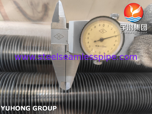 ASTM A179 কার্বন ইস্পাত ফিন টিউব, এল টাইপ ফিন টিউব, এয়ার কুলারের জন্য অ্যালুমিনিয়াম স্ট্রিপ সহ