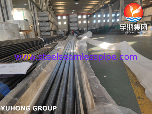 ASTM A179 কার্বন ইস্পাত ফিন টিউব, এল টাইপ ফিন টিউব, এয়ার কুলারের জন্য অ্যালুমিনিয়াম স্ট্রিপ সহ